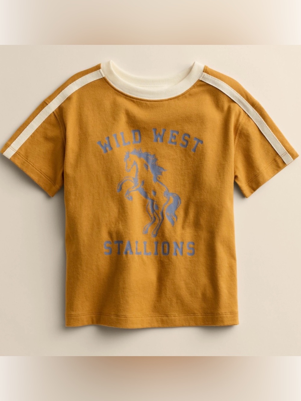 Baby & Toddler Little Co.--Lauren Conrad Varsity Graphic Tee in Bronze Wild West